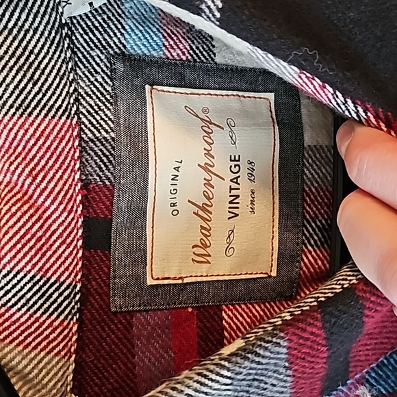 FLANNEL jacket w/ zipper - Picture 3 of 4